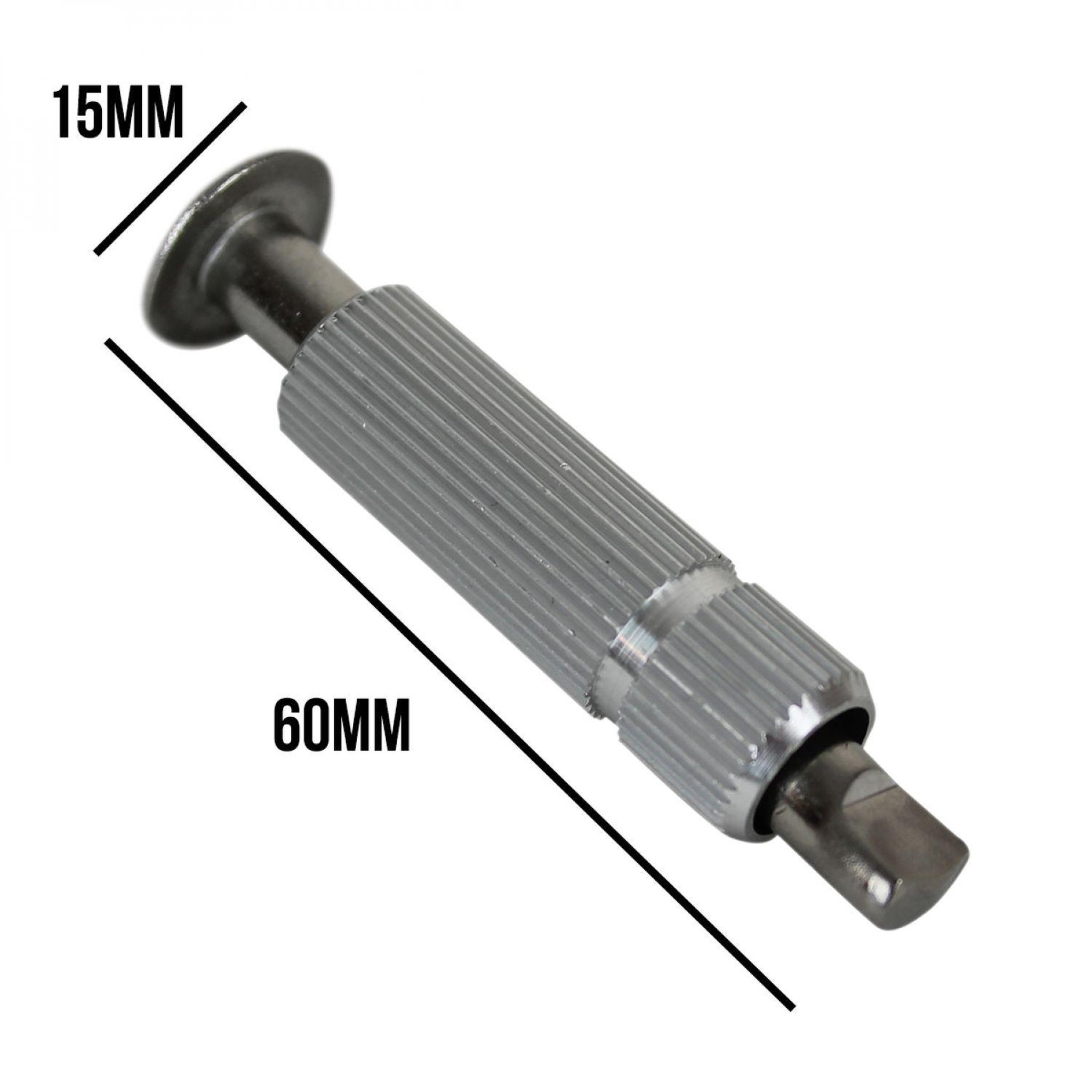 Voir la diapositive 2 : LINXOR Lot de 20 pitons douilles escamotables en inox Ø 12 mm