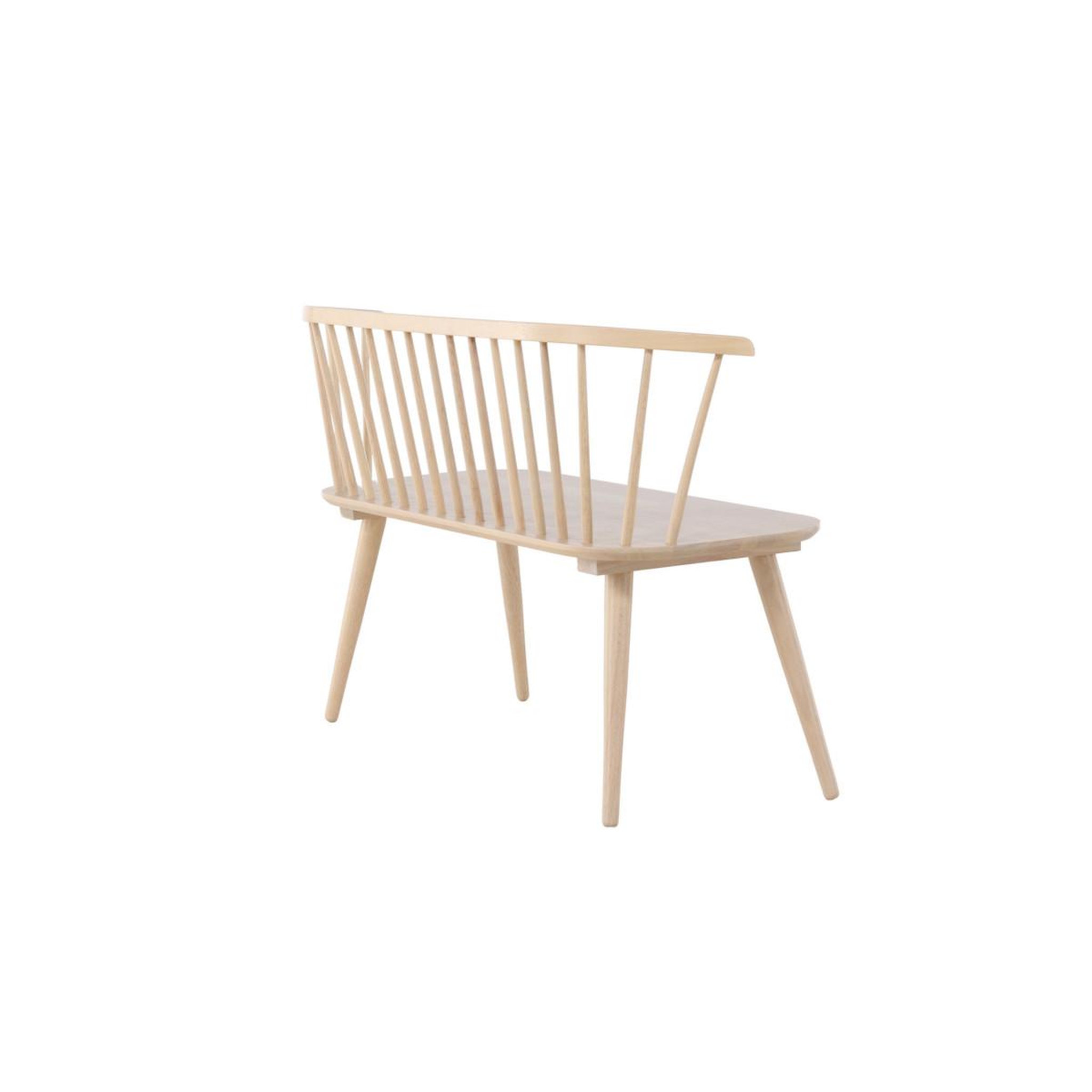 Voir la diapositive 6 : Paris Prix Banc design en bois  bobby  120cm naturel