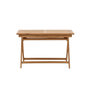 Voir la diapositive 5 : Paris Prix Table de Jardin en Teck  Kenya  120cm Naturel