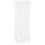 Voir la diapositive 2 : VIDAXL Support à fleurs Blanc 40x40x90 cm Bois de pin solide