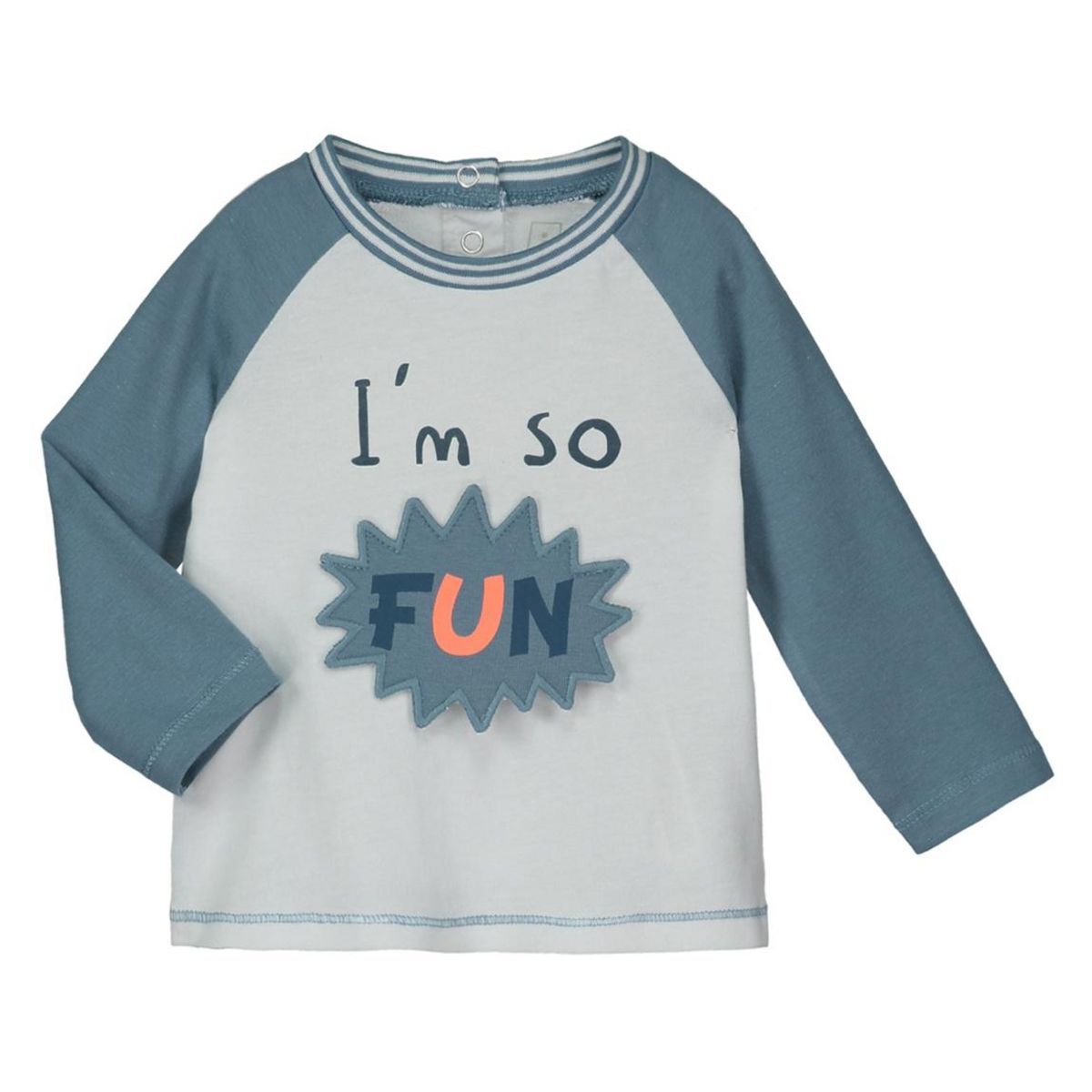 IN EXTENSO T-shirt manches raglantes bébé garçon