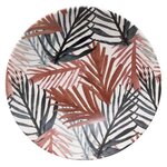 SECRET DE GOURMET Lot de 6 Assiettes Creuses  Alicante  20cm Multicolore