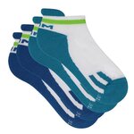 DIM x2 Paires de Chaussettes Blanc/ Garçon Dim D0B47. Coloris disponibles : Bleu