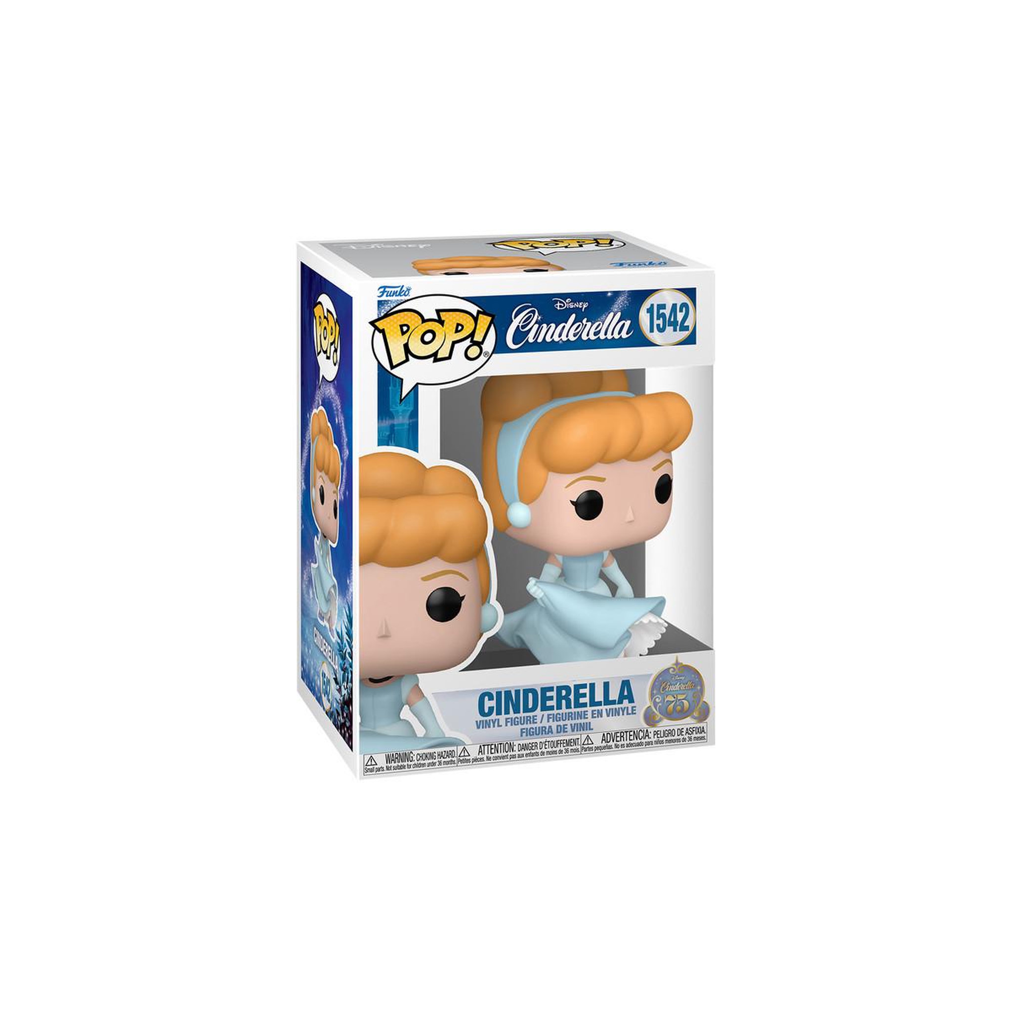 Voir la diapositive 3 : Funko Figurine Funko Pop Disney Cinderella's 75th Cinderella
