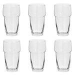 SECRET DE GOURMET Lot de 6 Gobelets à Eau  Rodrig  34cl Transparent