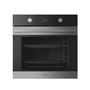Voir la diapositive 1 : Rosieres Four intégrable 78l 60cm a++ pyrolyse inox/noir - RO6H3B3YTX