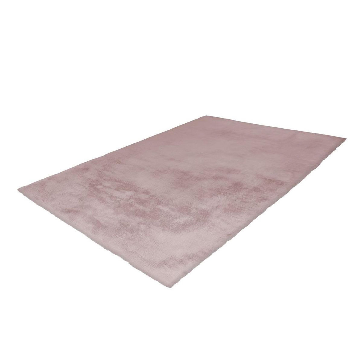Paris Prix Tapis Tufté à la Main à Poils Longs  Rabbit  Rose
