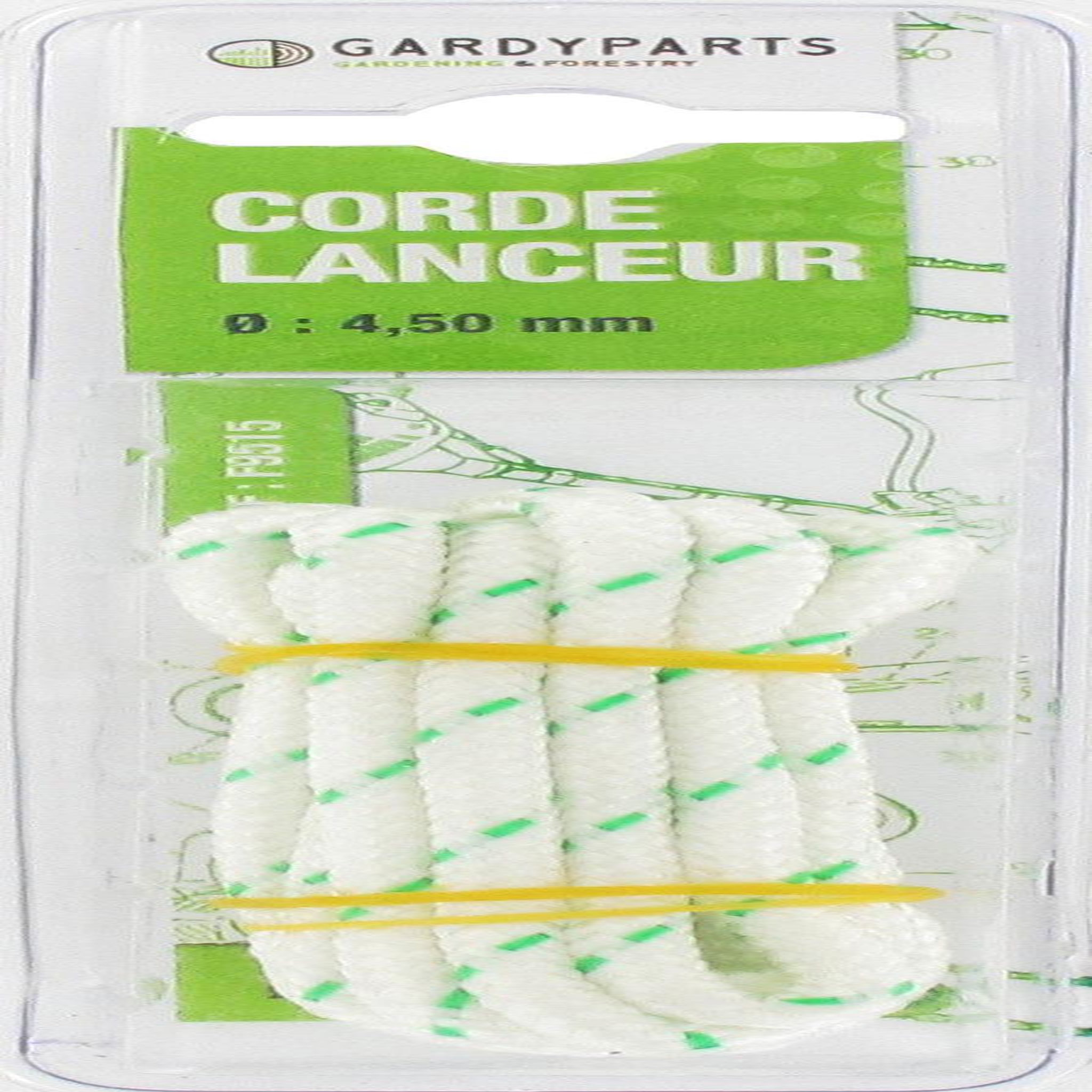 CENTRALE BRICO Corde prédécoupée de 1,80m, Ø: 4,5mm. (sous coque)
