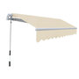 Voir la diapositive 2 : VIDAXL Auvent pliable manuel 300 cm Creme