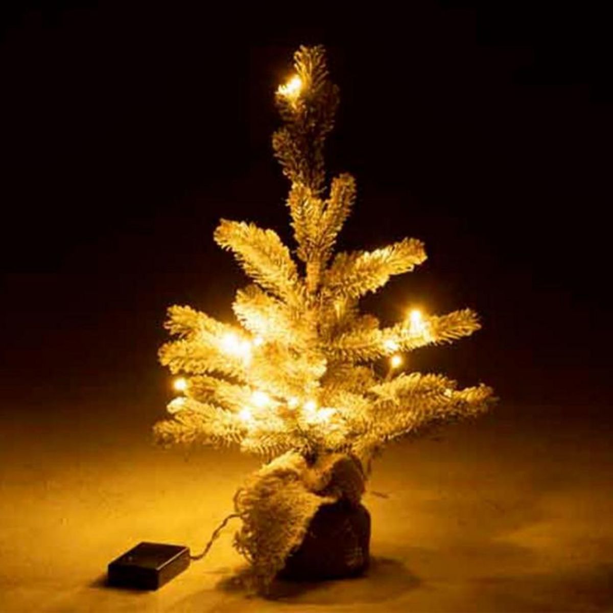 Paris Prix Sapin de Noël Déco Led  Enneigé  50cm Vert