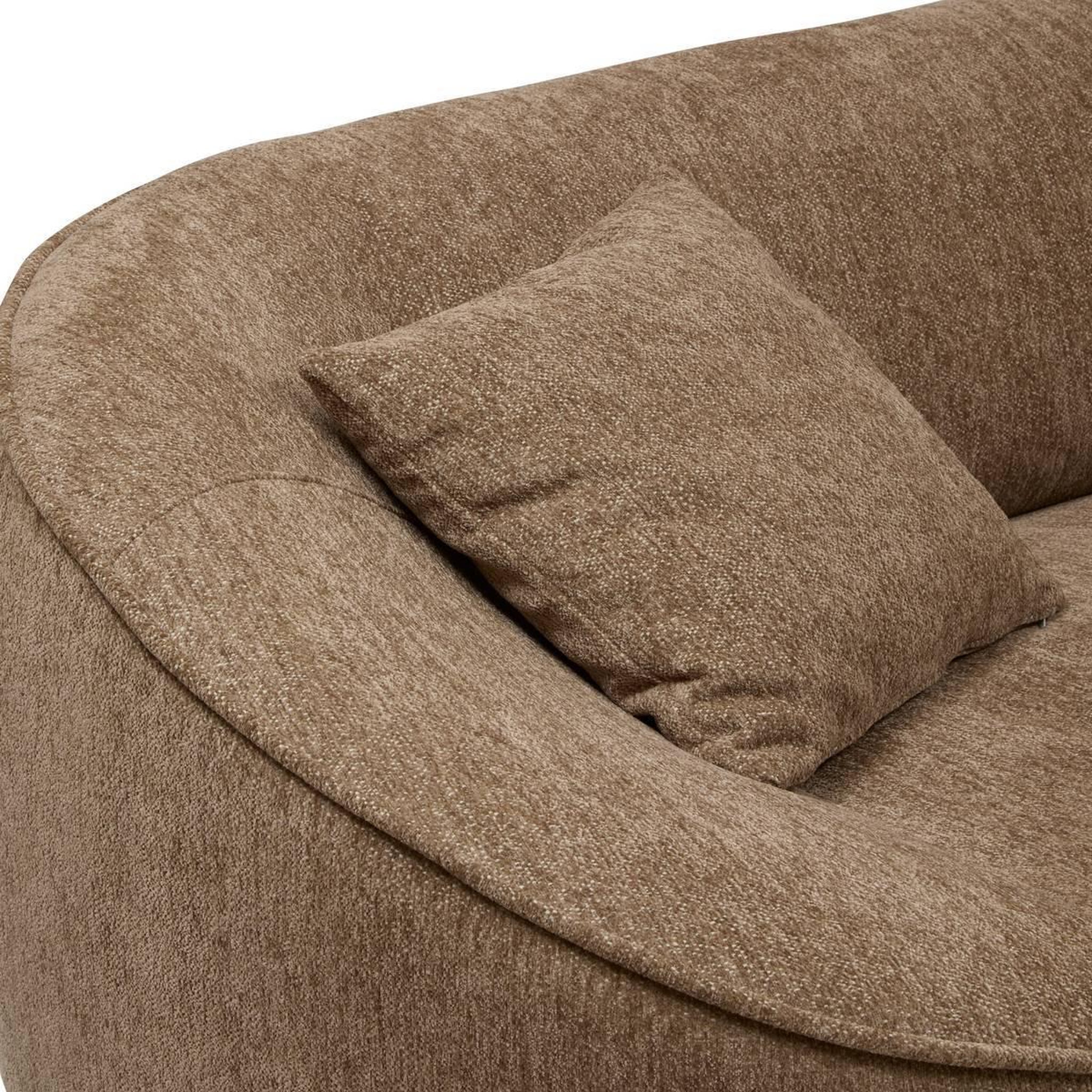 Voir la diapositive 3 : ATMOSPHERA Canapé Droit 3 Places  Ostuni  232cm Marron