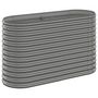 Voir la diapositive 2 : VIDAXL Lit sureleve de jardin Acier enduit de poudre 114x40x68 cm gris