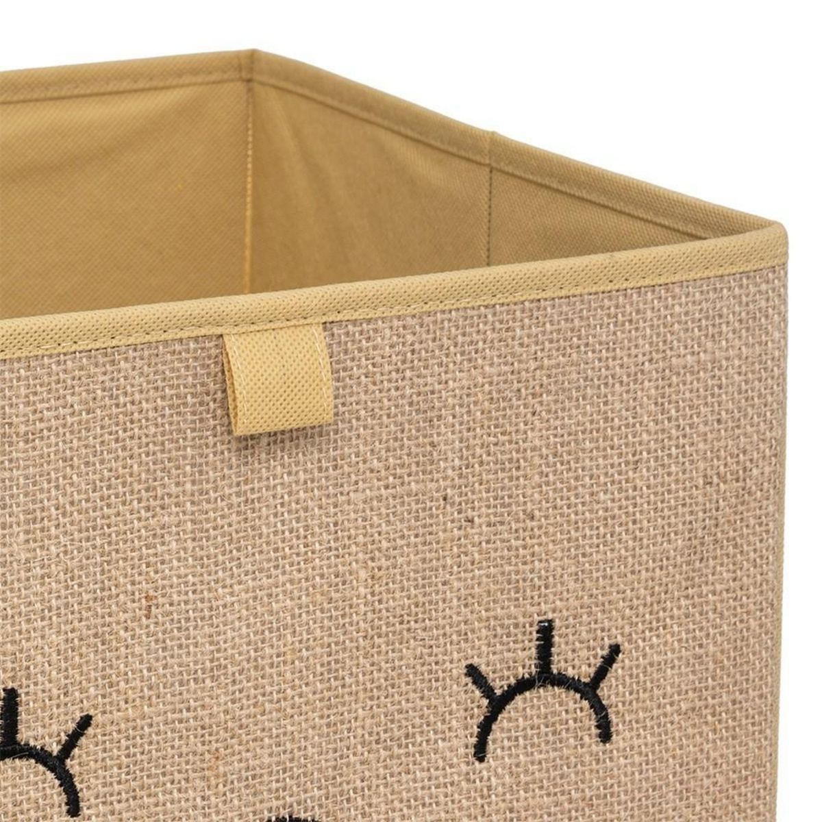 ATMOSPHERA Bac de rangement jute animal