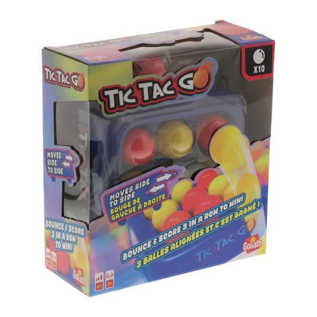 GOLIATH Tic Tac Go - Jeu de société - GOLIATH - Des 6 ans