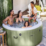 Voir la diapositive 3 : INTEX Spa gonflable PureSpa Olive rond Bulles 4 places - Intex