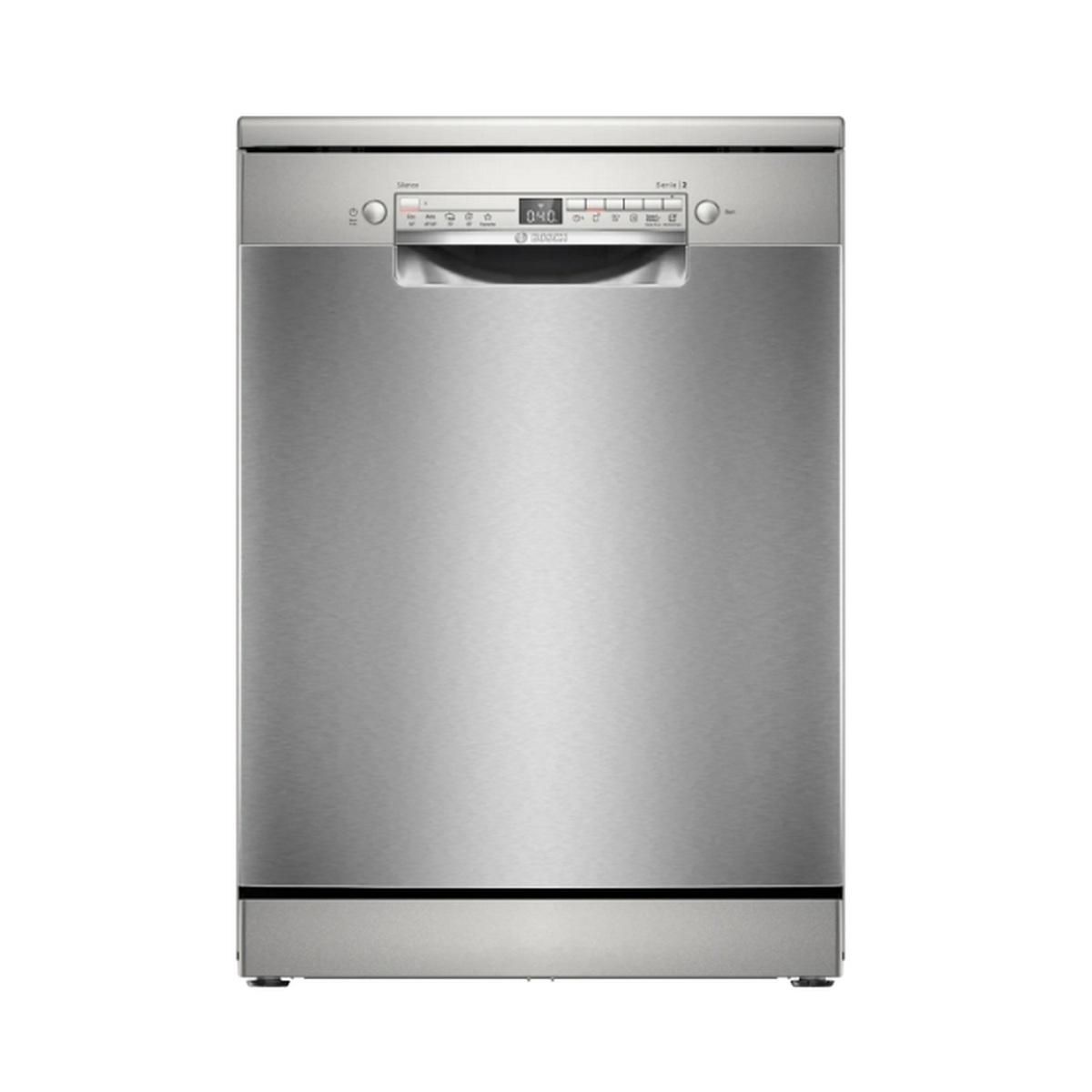 BOSCH Lave-vaisselle 60cm 13 couverts 46db acier brossé - SMS2HTI06E