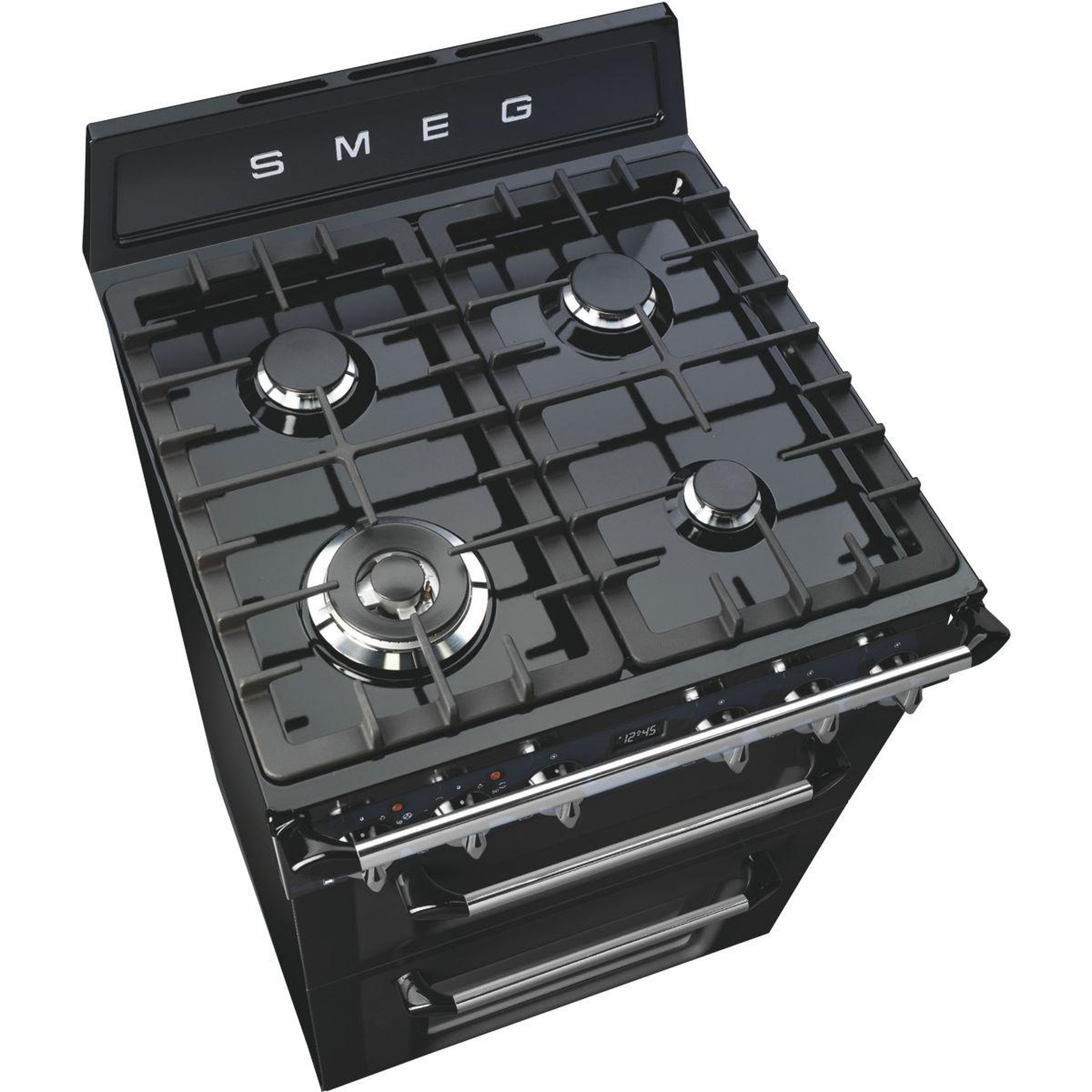 Voir la diapositive 3 : SMEG Cuisinière gaz tr62bl