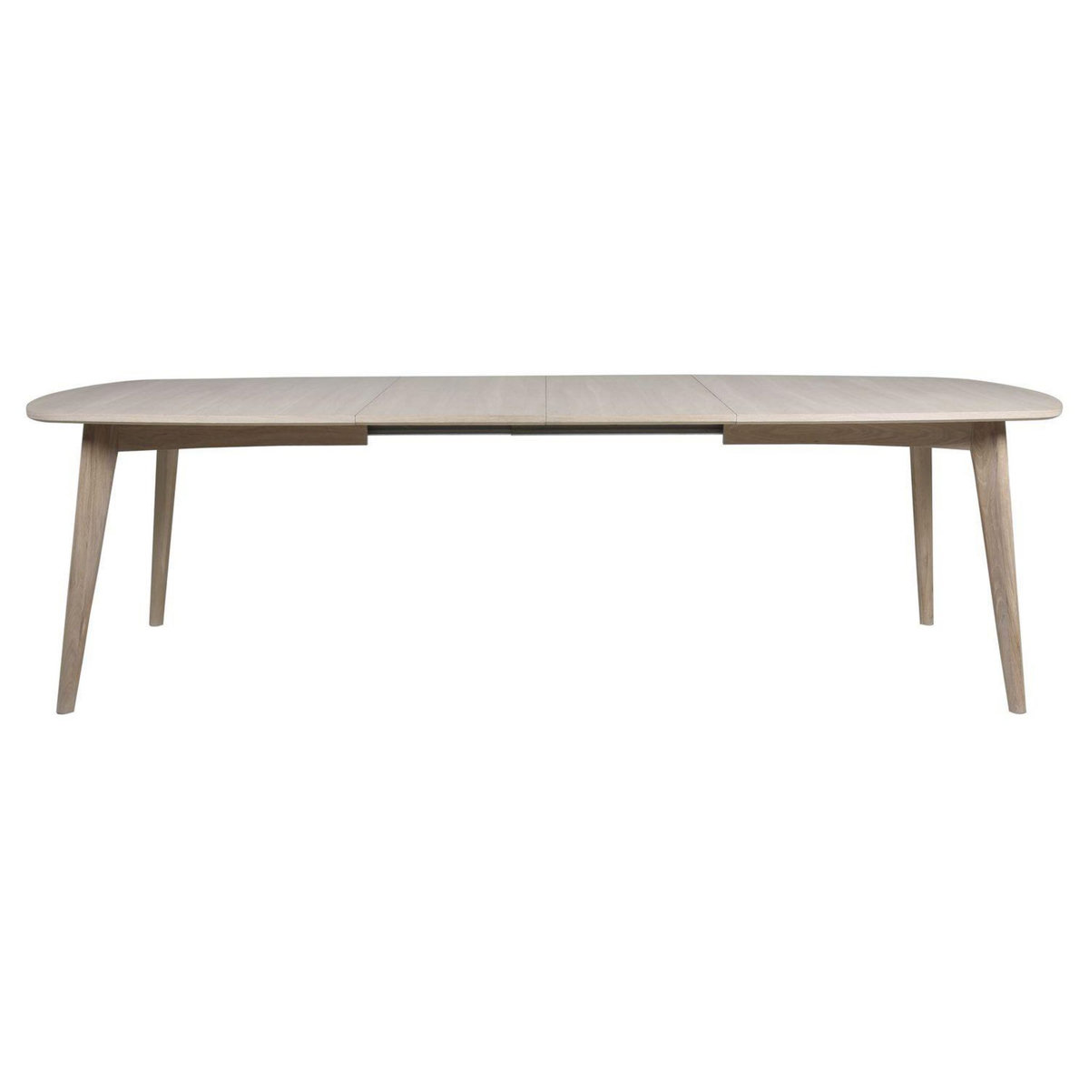 TOILINUX Table à manger extensible 6 à 8 places en MDF - Beige