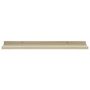 Voir la diapositive 5 : VIDAXL Etageres murales 2 pcs blanc et chene sonoma 60x9x3 cm