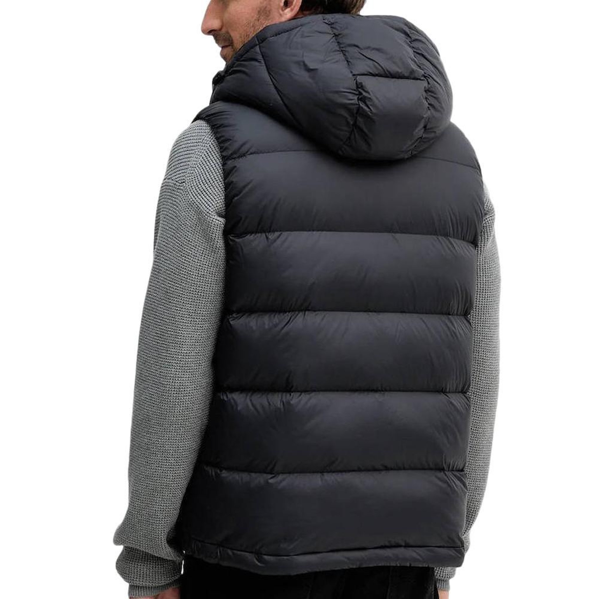 Voir la diapositive 3 : CALVIN KLEIN JEANS Doudoune sans manches noire homme calvin klein jeans off
