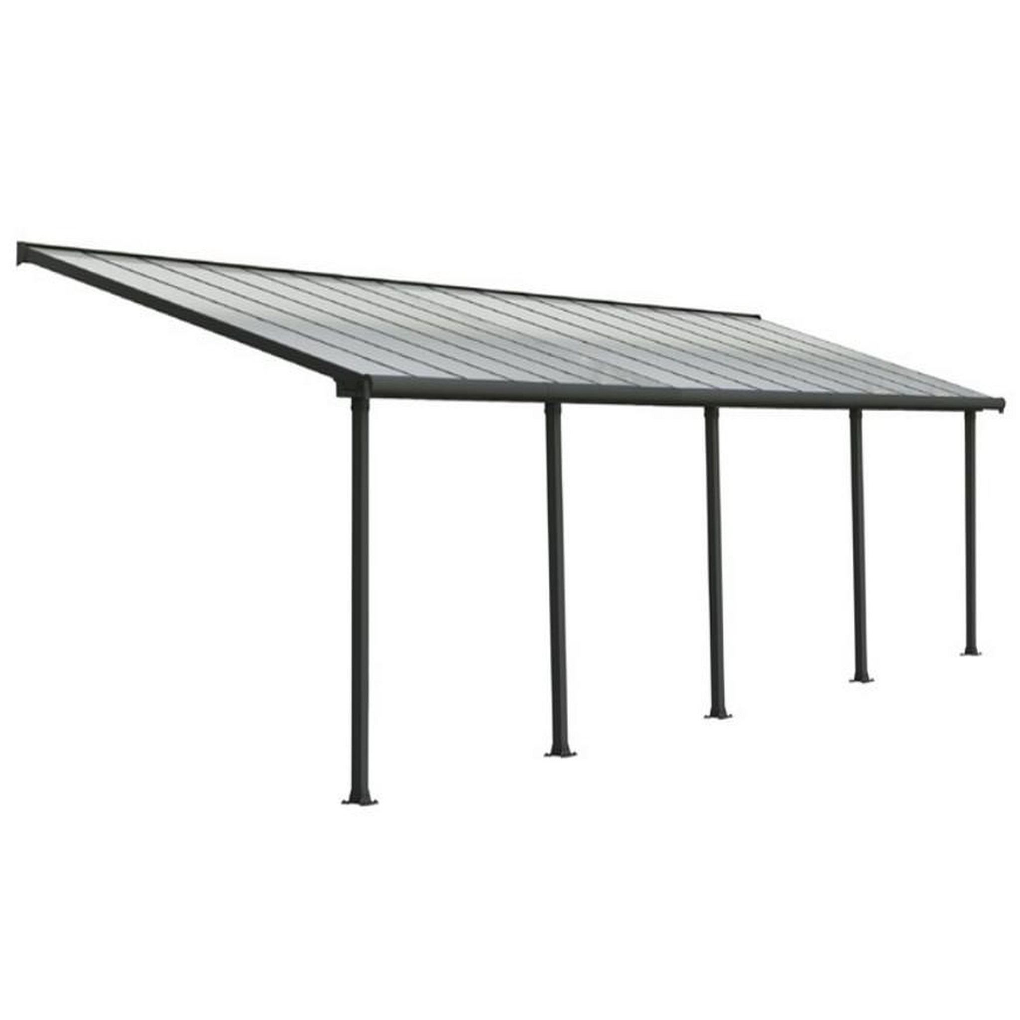 Palram Pergola 28.9m² gris anthracite - 704360