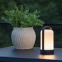 Voir la diapositive 4 : Paris Prix Lampe à Poser d'Extérieur LED  Fern  22cm Noir