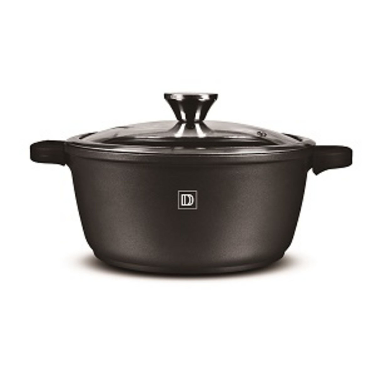 Faitout Rouge 28 Cm - Compatible Induction Et Tous Feux - En Aluminium Avec Revêtement Anti-adhésif - Ustensile De Cuisine Essentiel
