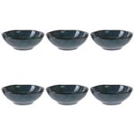 Paris Prix Lot de 6 Bols  Au Grès du Temps  80cl Bleu