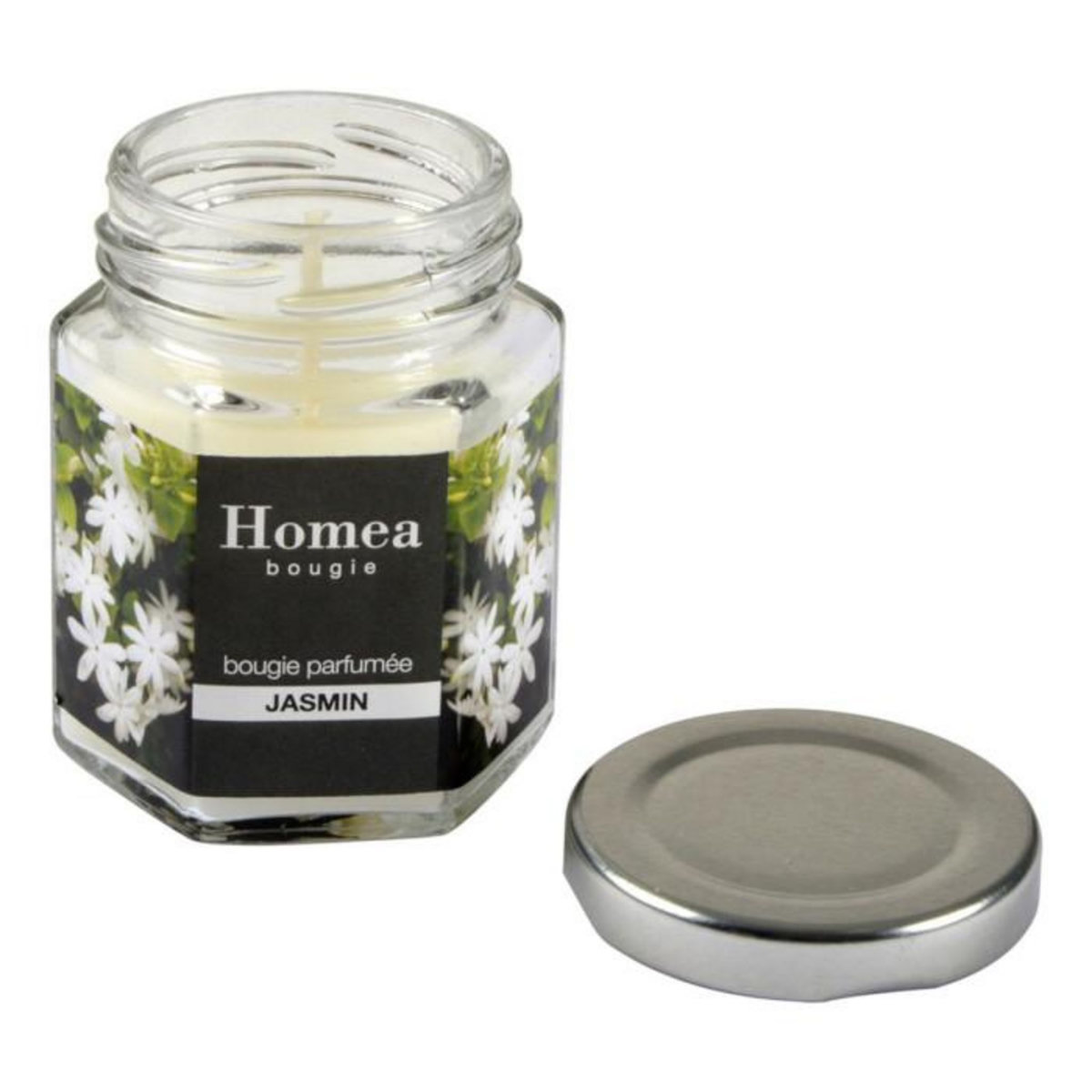 Paris Prix Bougie Verrine Parfumée  Essentiel  7cm Jasmin