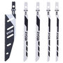 Voir la diapositive 2 : Ryobi Lot de 5 lames scie sauteuse RYOBI - 100mm - RAK05JSBFC