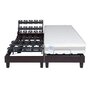 Voir la diapositive 2 : PRESTIGE Collection Lit relaxation électrique TPR mousse mémoire de forme 55kg/m3 - H21cm - 160x200 cm TERRAFLEX