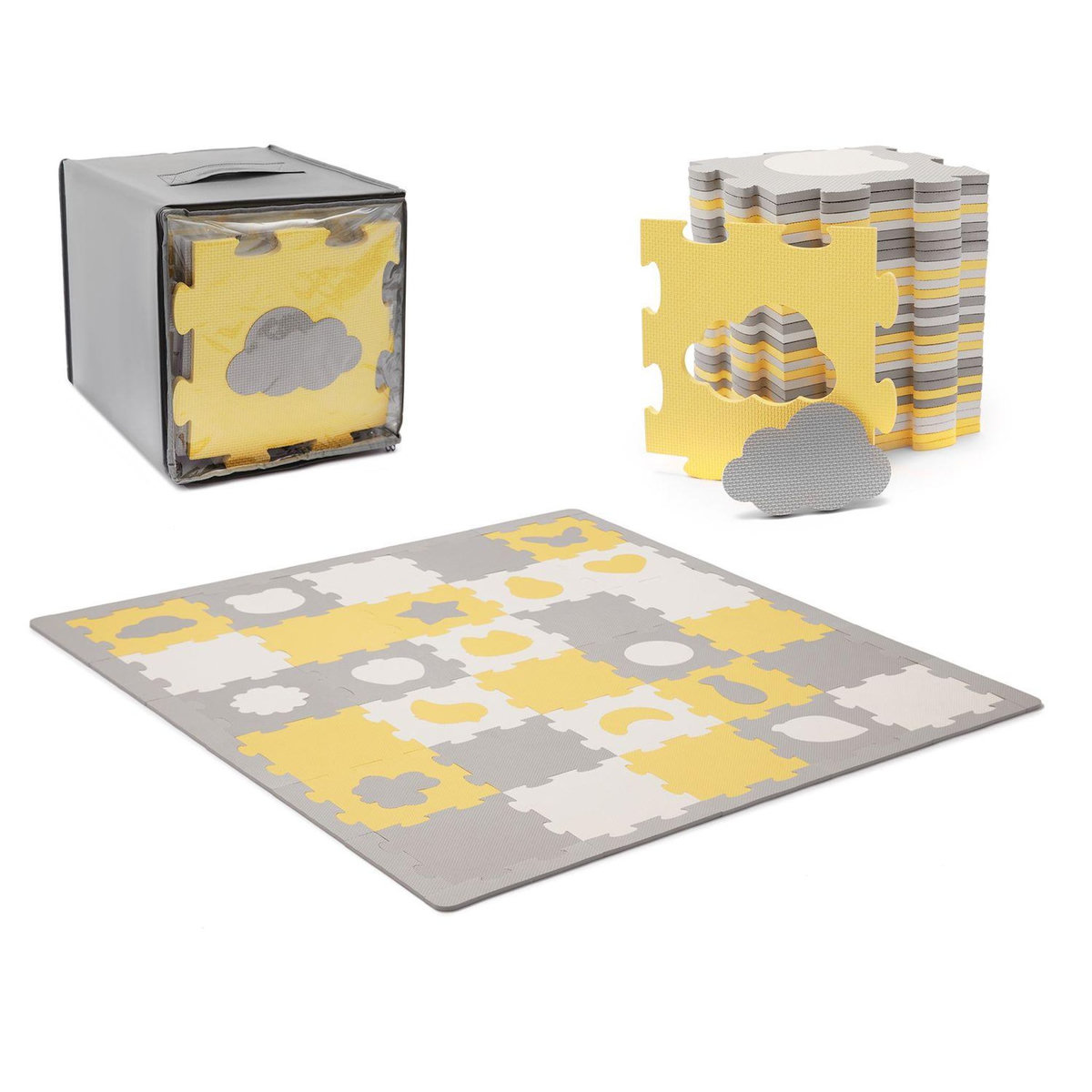 KINDERKRAFT Tapis d'éveil Luno Shapes bébé 