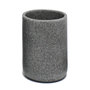 Voir la diapositive 1 : Paris Prix Gobelet Brosse à Dents  Granite  10cm Gris