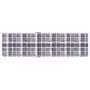 Voir la diapositive 5 : VIDAXL Coussin de chaise de terrasse carreaux gris (75+105)x50x4 cm