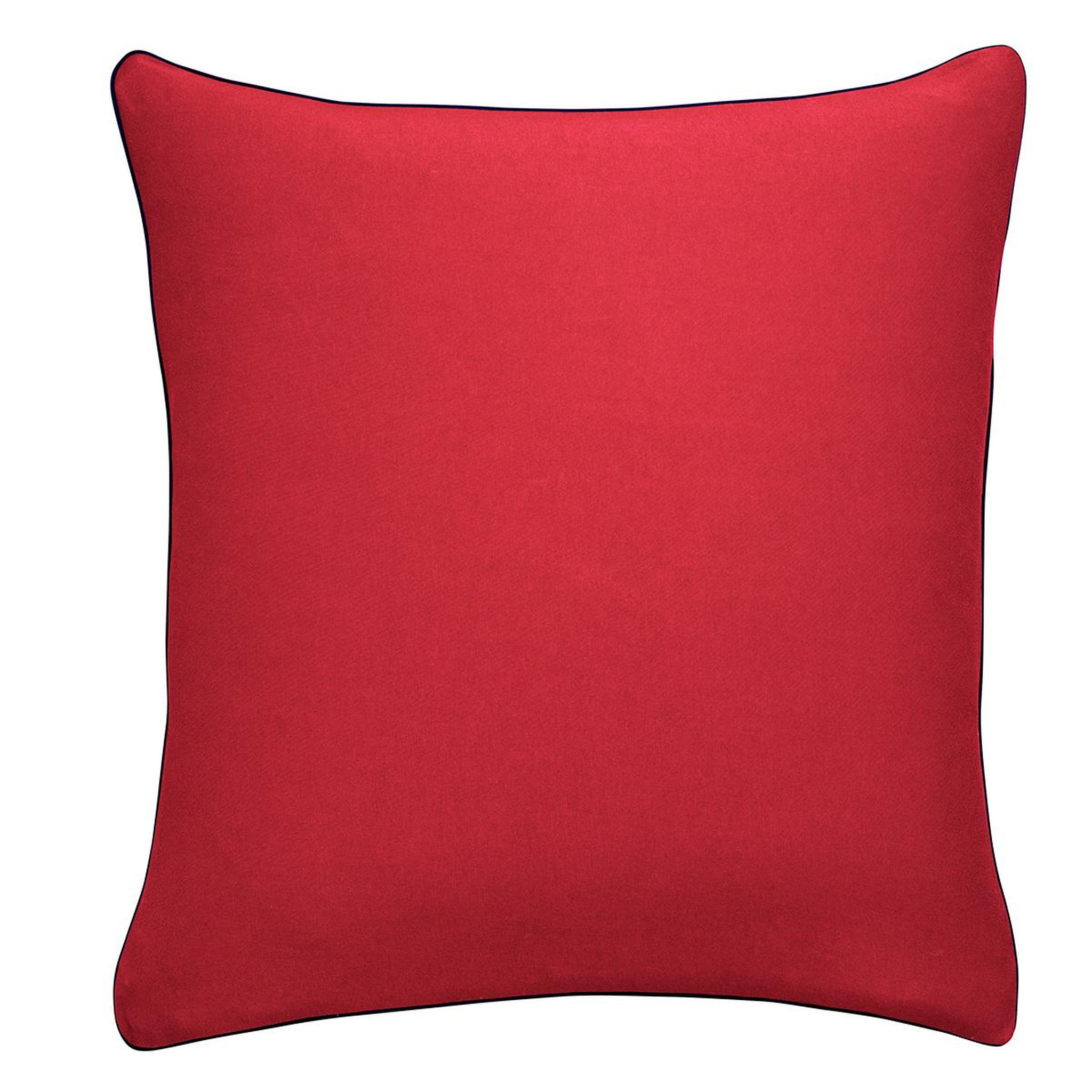 DODO Taie d'oreiller Confort Jersey Coloris Ruby. Coloris disponibles : Rouge