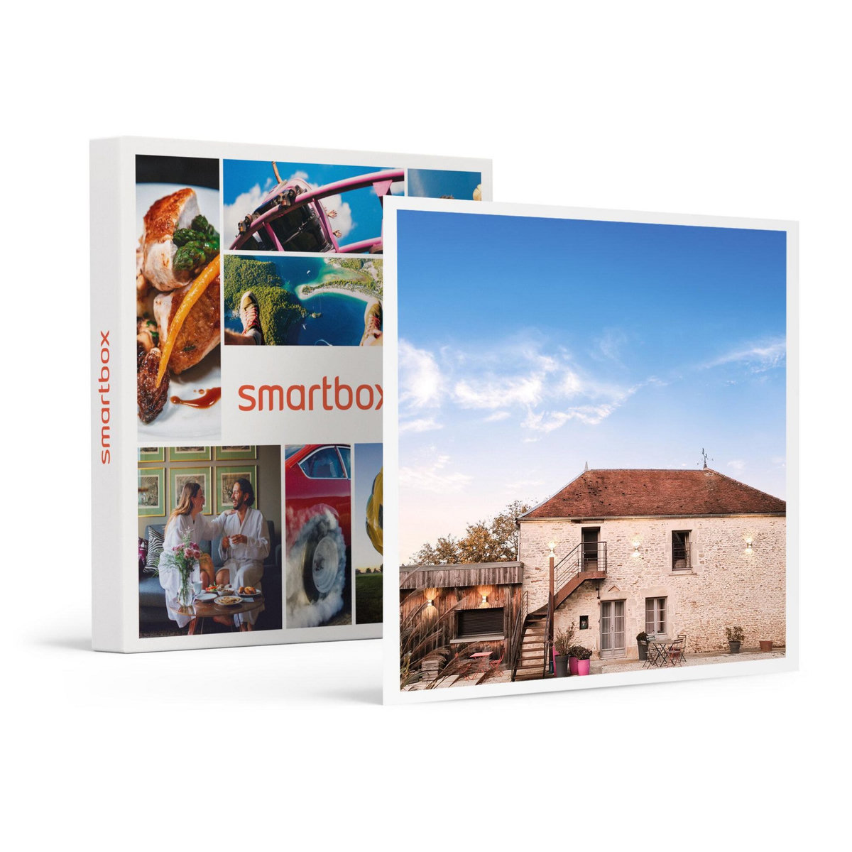 Smartbox Séjour bucolique : 4 jours en suite dans un gîte et balade de 2h en Citroën 2 CV près de Troyes - Coffret Cadeau Séjour