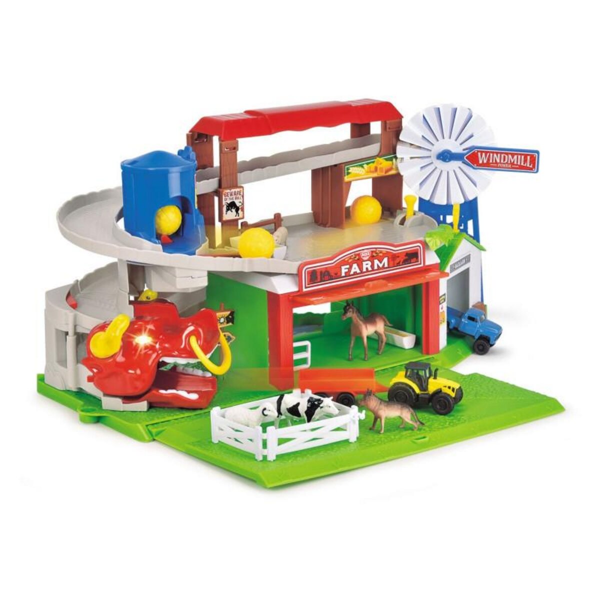 Dickie Dickie Farm Garage Playset 203739003 pas cher Auchan.fr
