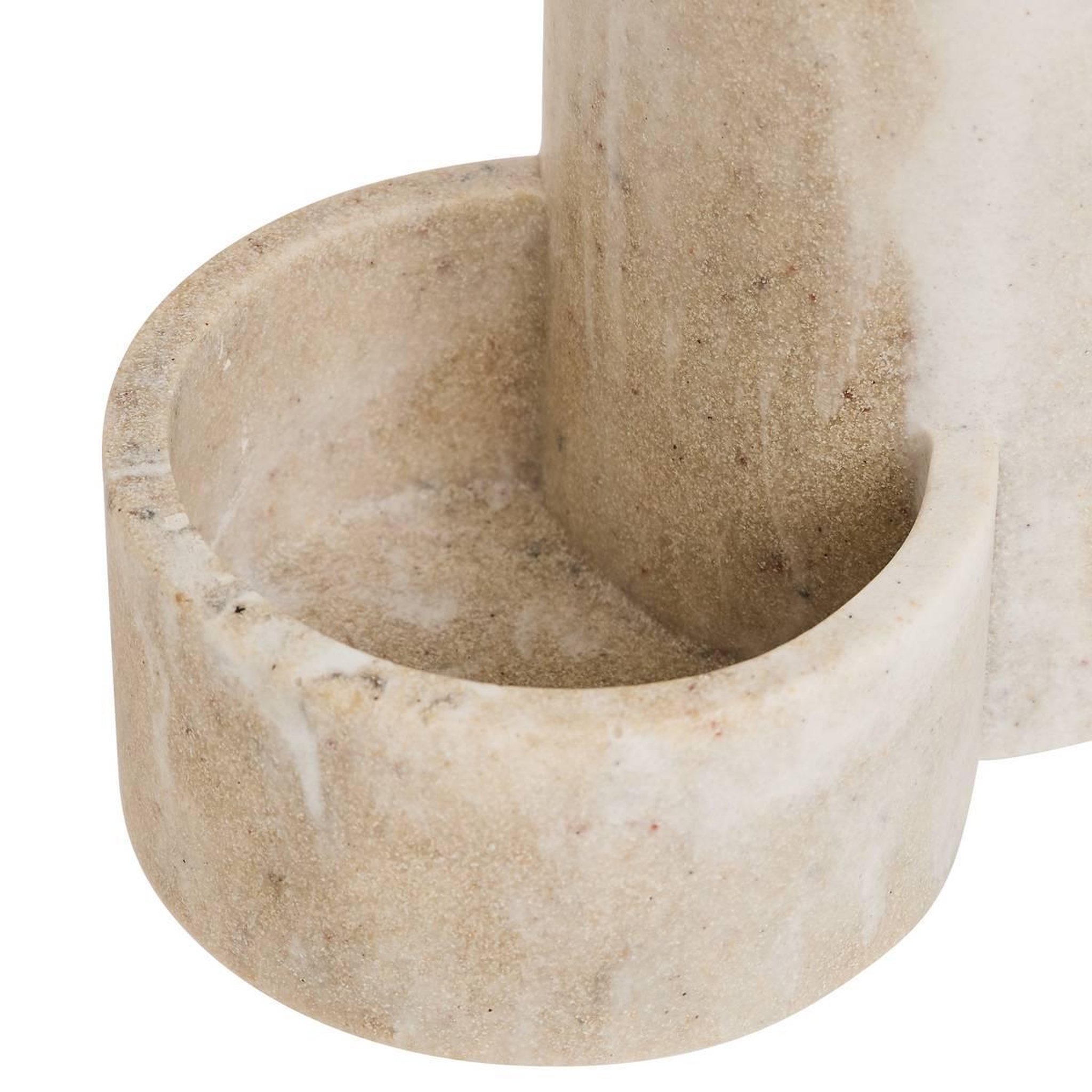 Voir la diapositive 3 : FIVE Organiseur Évier Design  Côme  18cm Beige