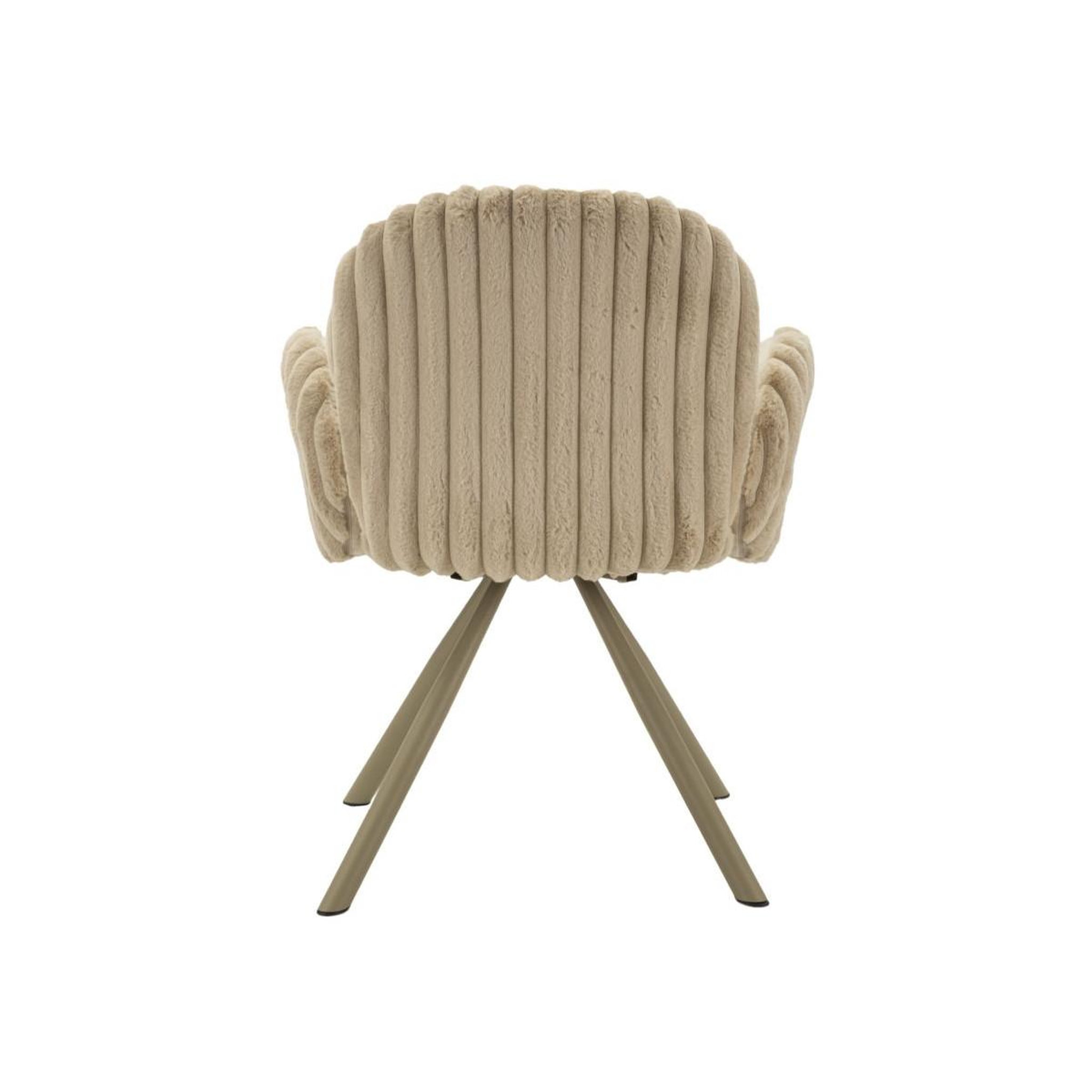 Voir la diapositive 6 : Paris Prix Lot de 2 chaises design  stoccolma  83cm crème