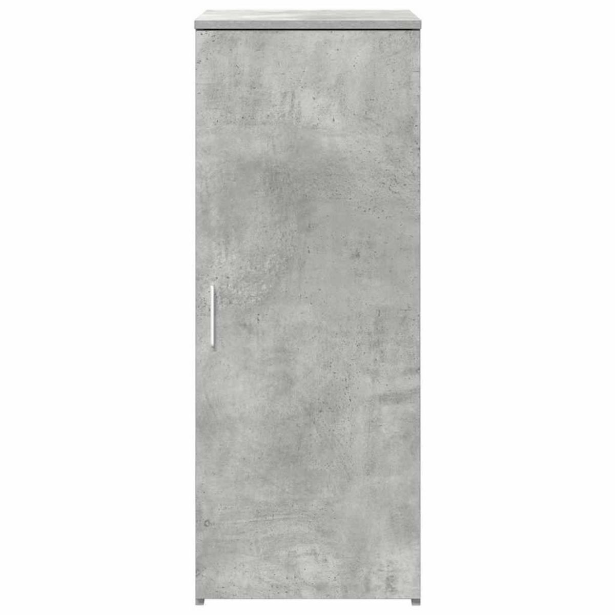VIDAXL Armoire de rangement gris beton 40x45x103,5cm bois d'ingenierie