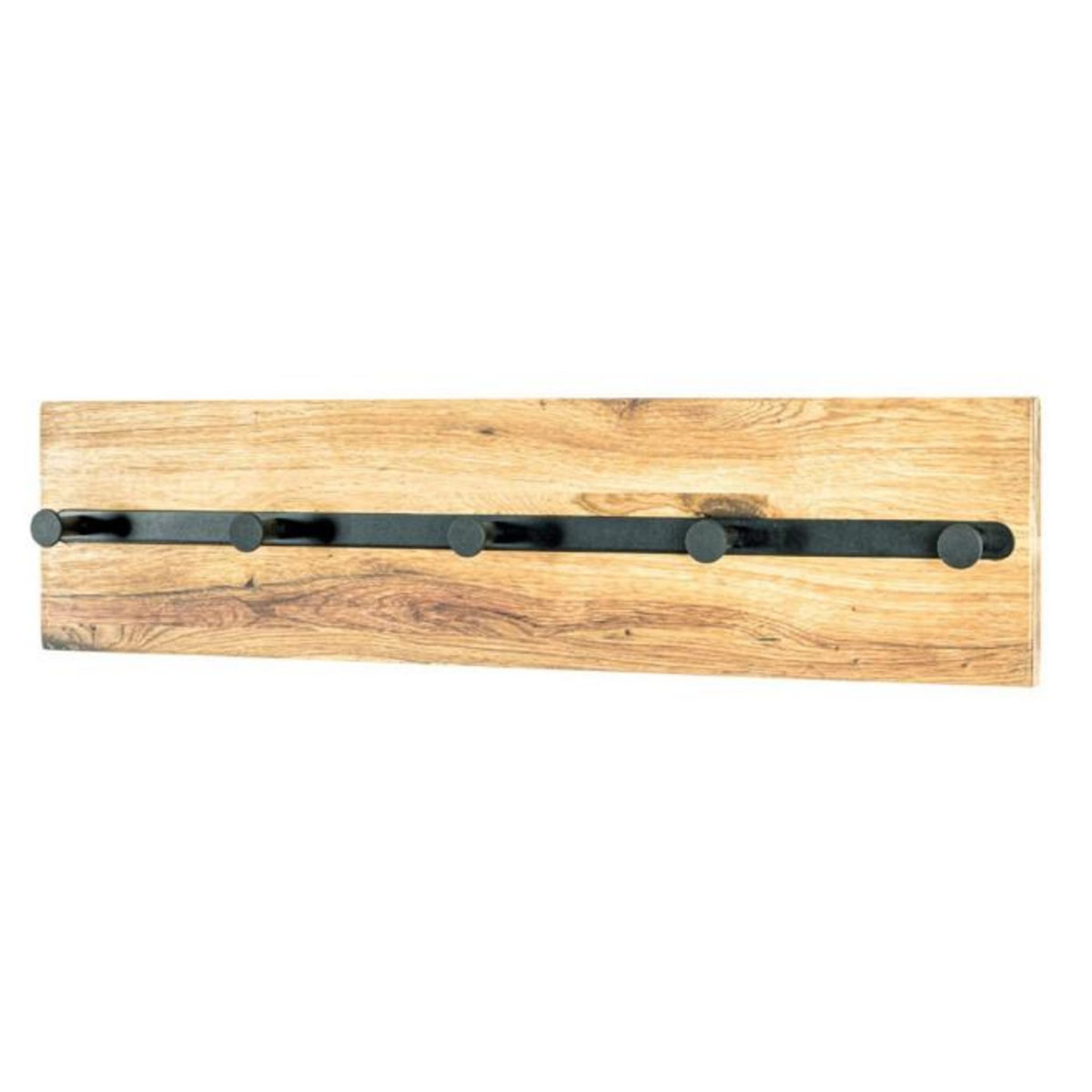 Paris Prix Patère Murale 5 Crochets  Royal Oak  60cm Naturel