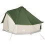 Voir la diapositive 2 : VIDAXL Tente familiale tipi 12 personnes vert impermeable
