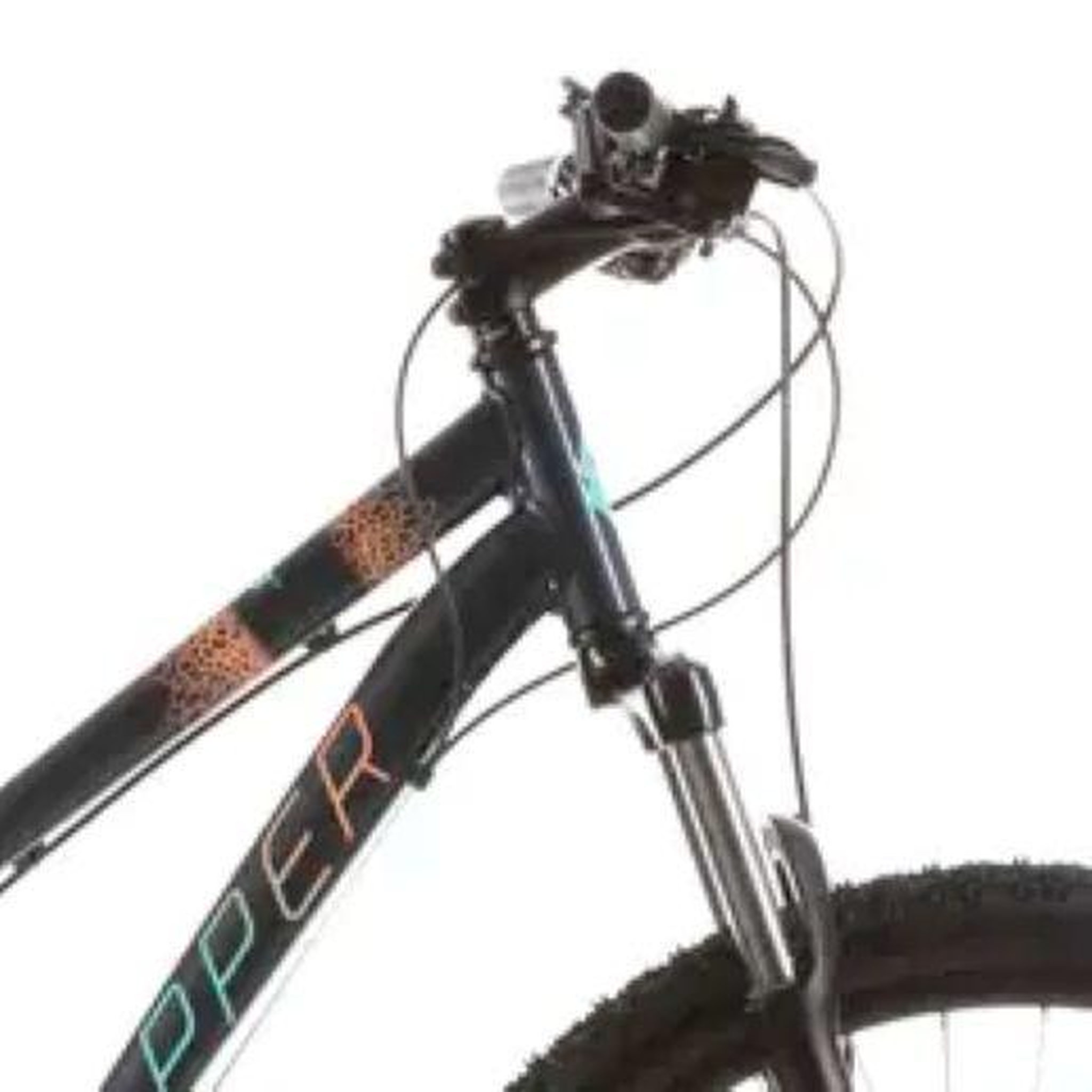 Voir la diapositive 4 : SCRAPPER Vélo vtt 27.5'' scrapper femme - cadre alu 483 mm - doube discs - fourche télescopique - 21 vitesses équipé shimano