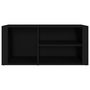Voir la diapositive 5 : VIDAXL Armoire a chaussures Noir 100x35x45 cm Bois d'ingenierie