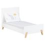 Voir la diapositive 7 : BABY PRICE  Lit bébé évolutif Little Big Bed 140x70cm JOY coloris naturel  