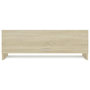 Voir la diapositive 3 : VIDAXL Garde-robe chene sonoma 100x32,5x35 cm bois d'ingenierie