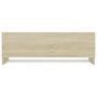 Voir la diapositive 3 : VIDAXL Garde-robe chene sonoma 100x32,5x35 cm bois d'ingenierie