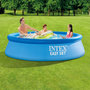 Voir la diapositive 3 : INTEX Piscine autoportée Easy Set 3,05  x 0,61 m (avec filtration) - Intex