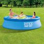 Voir la diapositive 3 : INTEX Piscine autoportée Easy Set 3,05  x 0,61 m (avec filtration) - Intex