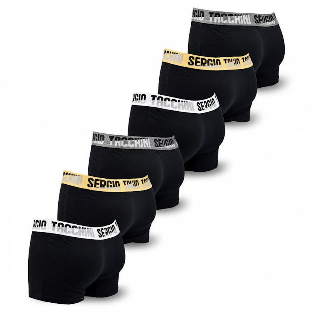 SERGIO TACCHINI Sergio Tacchini Pack de Boxers Homme Lot de 6